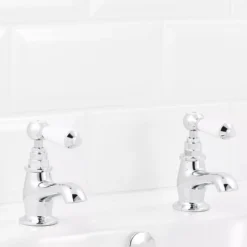 GoodHome Brean Traditional Basin Pillar Tap 8 GoodHome Brean Traditional Basin Pillar Tap -Trade point goodhome brean traditional basin pillar tap3663602662358 03bq