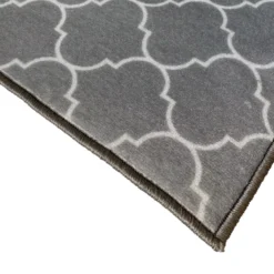 GoodHome Bromberg Grey & White Geometric Rug 90cmx60cm 10 GoodHome Bromberg Grey & White Geometric Rug 90cmx60cm -Trade point goodhome bromberg grey white geometric rug 90cmx60cm5059340474625 21c