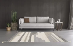 GoodHome Brunel Grey Striped Rug 170cmx120cm 12 GoodHome Brunel Grey Striped Rug 170cmx120cm -Trade point goodhome brunel grey striped rug 170cmx120cm5059340474403 01i