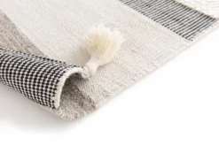 GoodHome Brunel Grey Striped Rug 170cmx120cm 14 GoodHome Brunel Grey Striped Rug 170cmx120cm -Trade point goodhome brunel grey striped rug 170cmx120cm5059340474403 36c