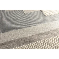 GoodHome Brunel Grey Striped Rug 170cmx120cm 13 GoodHome Brunel Grey Striped Rug 170cmx120cm -Trade point goodhome brunel grey striped rug 170cmx120cm5059340474403 37c