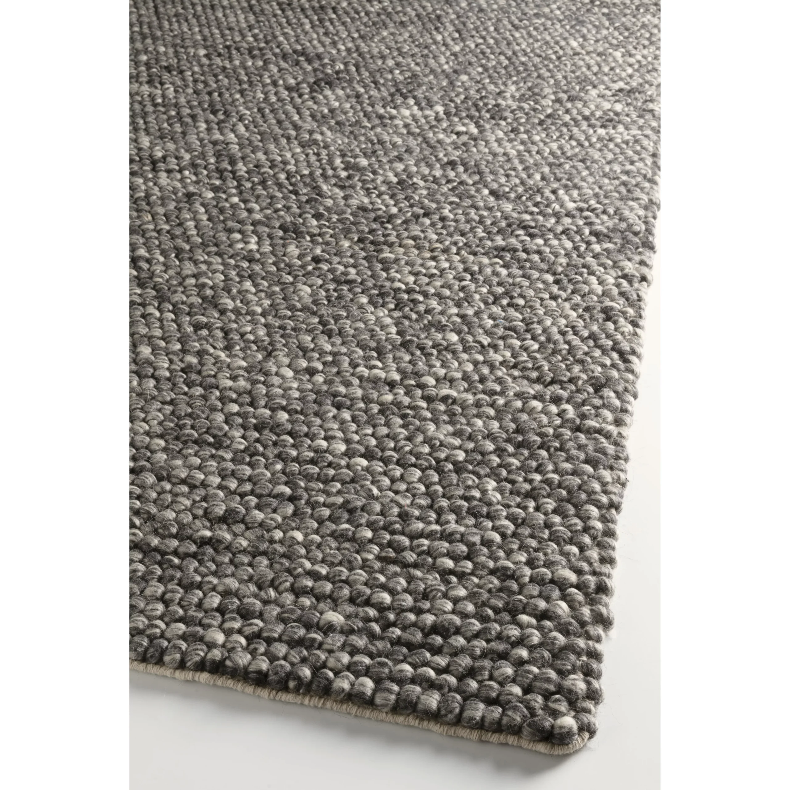 GoodHome Budwig Dark Grey Striped Rug 170cmx120cm 5 GoodHome Budwig Dark Grey Striped Rug 170cmx120cm - Image 3