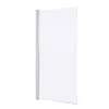 GoodHome Calera Straight Silver Effect Frame Bath Screen, (H)140cm (W)850mm -Trade point goodhome calera straight silver effect frame bath screen h 140cm w 850mm3663602769552 01bq