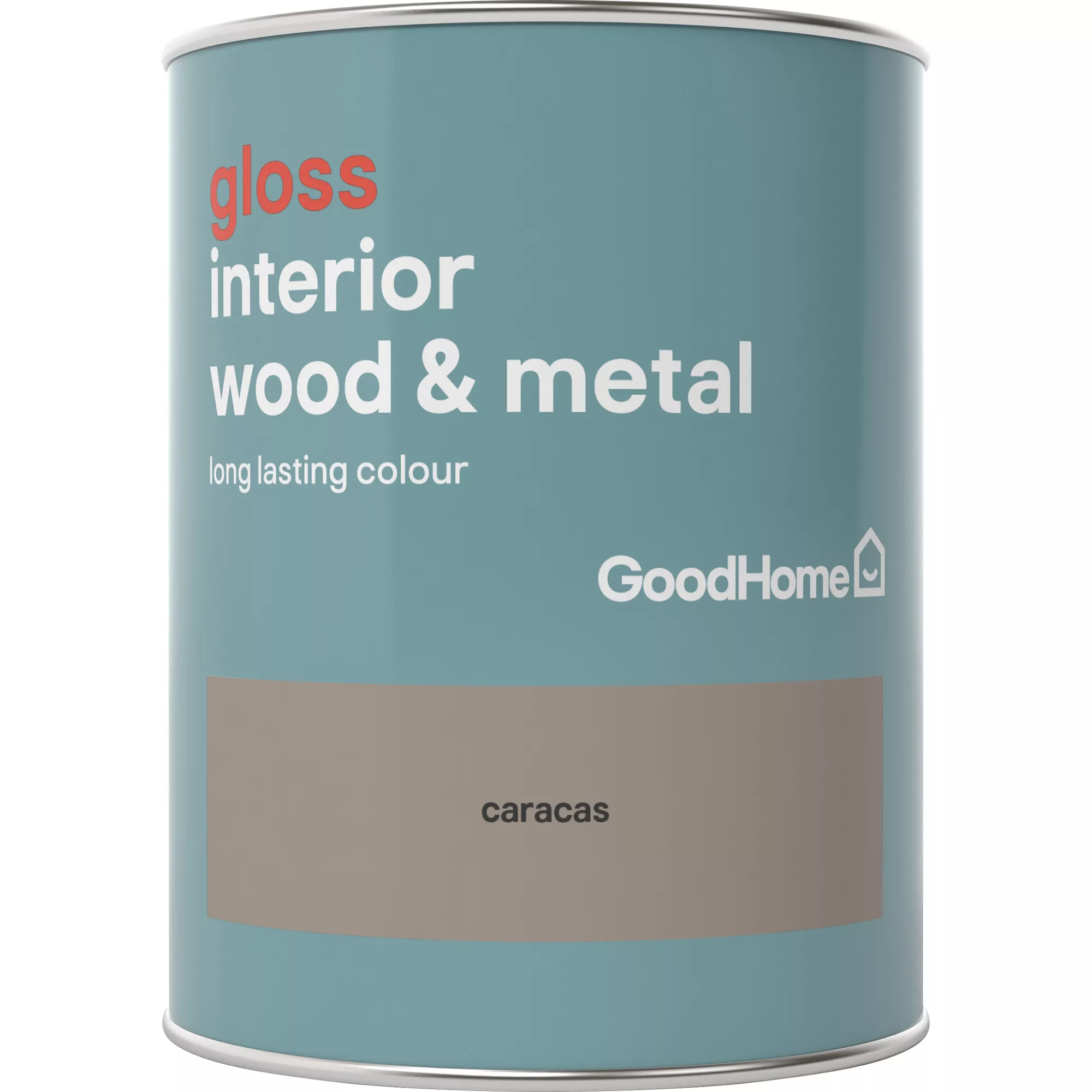 GoodHome Caracas Gloss Metal & Wood Paint, 750ml 4 GoodHome Caracas Gloss Metal & Wood Paint, 750ml - Image 2