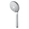 GoodHome Cavally 3-spray Pattern Chrome Effect Shower Head 2 GoodHome Cavally 3-spray Pattern Chrome Effect Shower Head -Trade point goodhome cavally 3 spray pattern chrome effect shower head3663602298977 01c