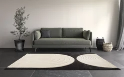 GoodHome Chios Black Rug 170cmx120cm 12 GoodHome Chios Black Rug 170cmx120cm -Trade point goodhome chios black rug 170cmx120cm5059340474557 01i