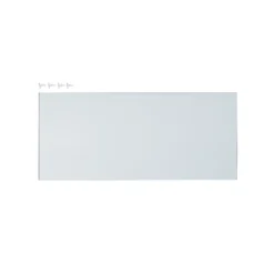 GoodHome Cicely 2 Tier Transparent Polyethylene (PE) & Tempered Glass Shelving (L)558.5mm, Pack Of 2 5 GoodHome Cicely 2 Tier Transparent Polyethylene (PE) & Tempered Glass Shelving (L)558.5mm, Pack Of 2 -Trade point goodhome cicely 2 tier transparent polyethylene pe tempered glass shelving l 558 5mm pack of 23663602643463 02c bq