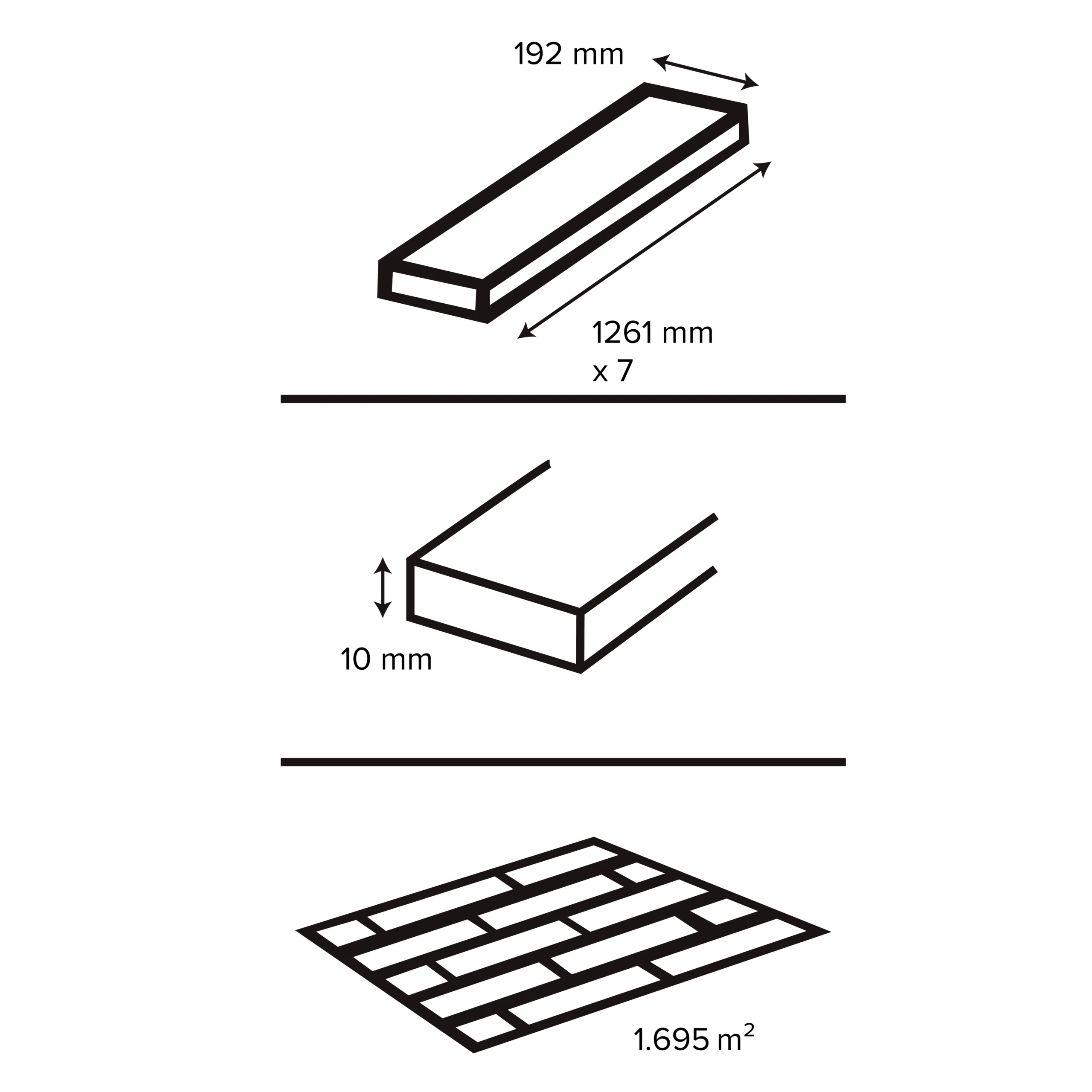 GoodHome Cleobury Grey Oak Effect Laminate Flooring, 1.69m² 12 GoodHome Cleobury Grey Oak Effect Laminate Flooring, 1.69m² - Image 10