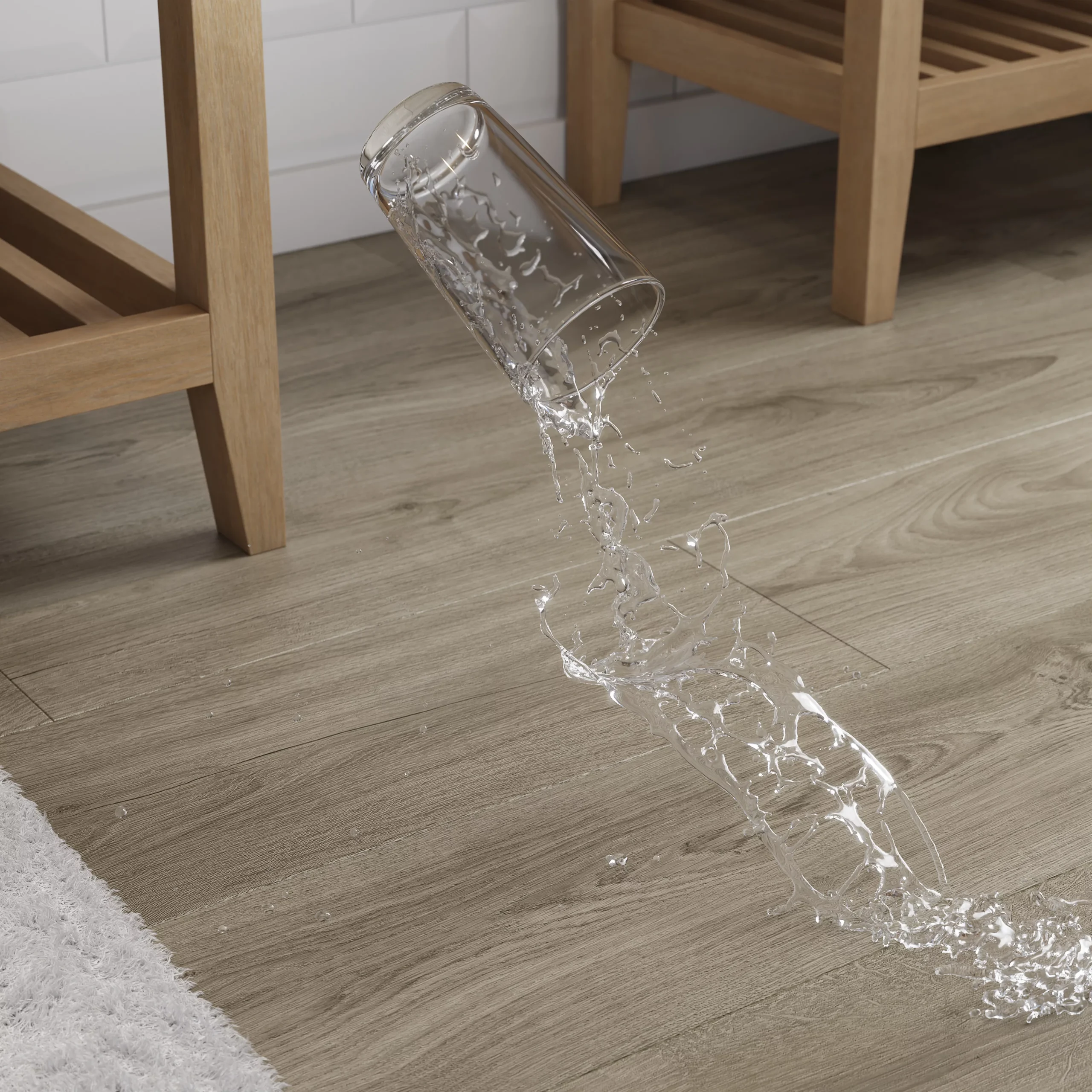 GoodHome Cleobury Grey Oak Effect Laminate Flooring, 1.69m² 9 GoodHome Cleobury Grey Oak Effect Laminate Flooring, 1.69m² - Image 7