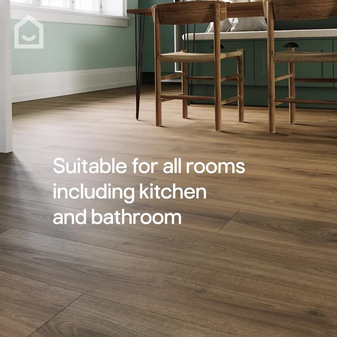 GoodHome Cleobury Honey Oak Effect Laminate Flooring, 1.69m² 4 GoodHome Cleobury Honey Oak Effect Laminate Flooring, 1.69m² - Image 2