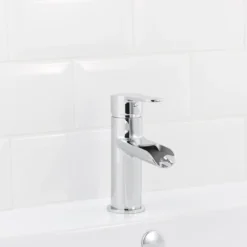 GoodHome Colina Round Basin Mono Mixer Tap 12 GoodHome Colina Round Basin Mono Mixer Tap -Trade point goodhome colina round basin mono mixer tap3663602673576 01i