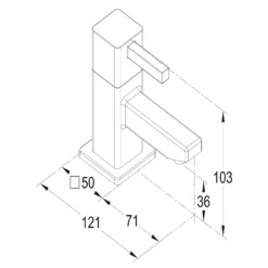 GoodHome Cooleen Bath Pillar Tap, Pack Of 2 9 GoodHome Cooleen Bath Pillar Tap, Pack Of 2 -Trade point goodhome cooleen bath pillar tap pack of 23663602665212 01t