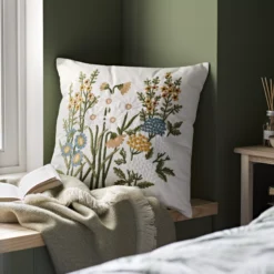 GoodHome Denman Embroidered Indoor Cushion (L)43cm X (W)43cm 13 GoodHome Denman Embroidered Indoor Cushion (L)43cm X (W)43cm -Trade point goodhome denman embroidered indoor cushion l 43cm x w 43cm5059340443737 01i