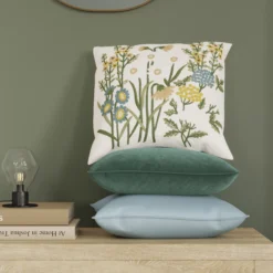 GoodHome Denman Embroidered Indoor Cushion (L)43cm X (W)43cm 14 GoodHome Denman Embroidered Indoor Cushion (L)43cm X (W)43cm -Trade point goodhome denman embroidered indoor cushion l 43cm x w 43cm5059340444758 01i