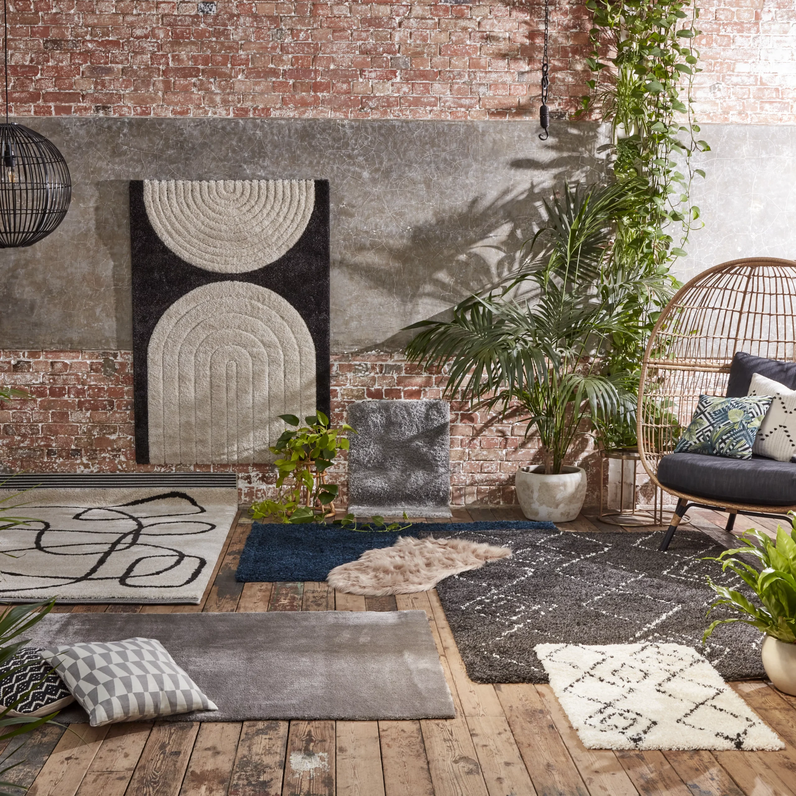 GoodHome Diablo Taupe Rug 170cmx120cm 11 GoodHome Diablo Taupe Rug 170cmx120cm - Image 9