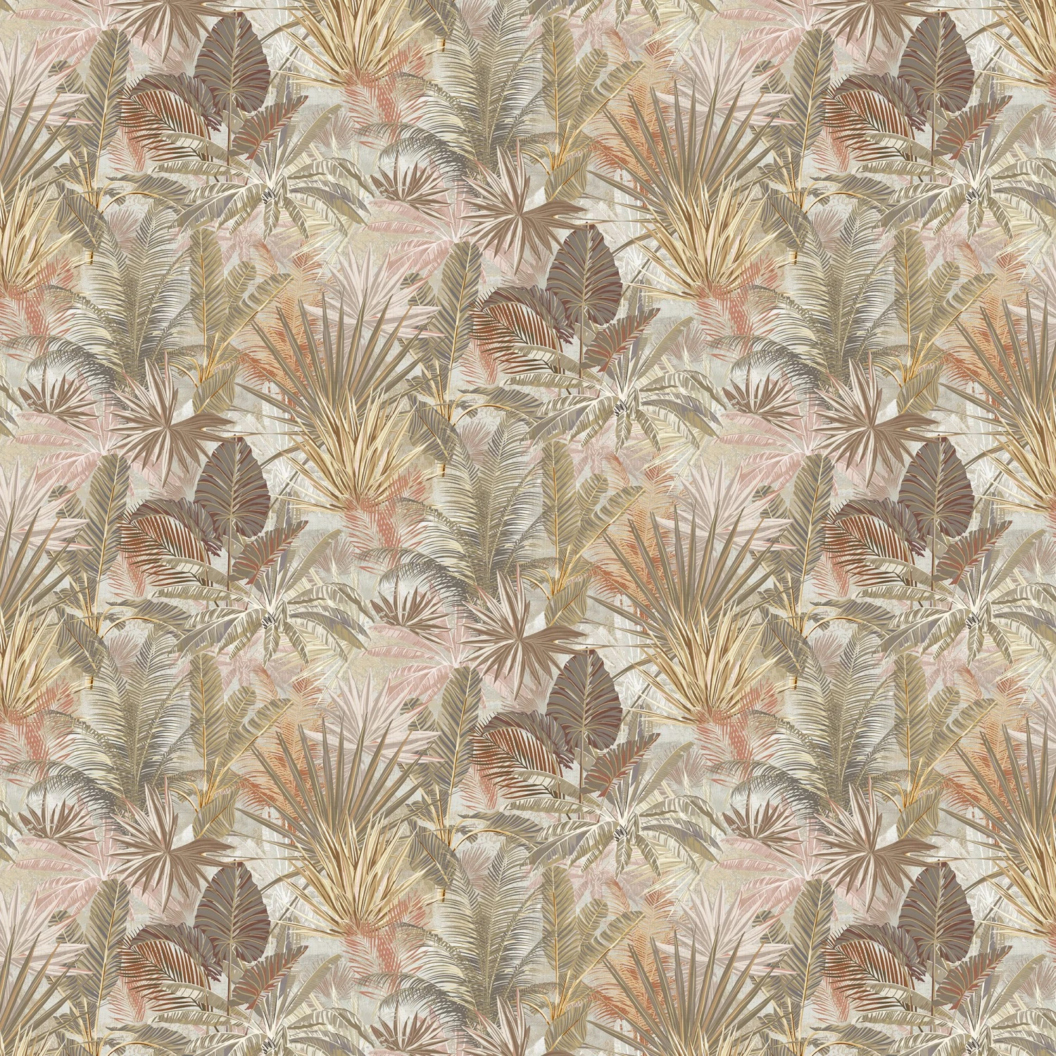 GoodHome Dioman Beige Tropical Leaves Textured Wallpaper 3 GoodHome Dioman Beige Tropical Leaves Textured Wallpaper