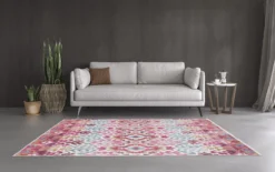 GoodHome Dorsey Pink Rug 230cmx160cm 12 GoodHome Dorsey Pink Rug 230cmx160cm -Trade point goodhome dorsey pink rug 230cmx160cm5059340473925 01i