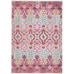 GoodHome Dorsey Pink Rug 230cmx160cm