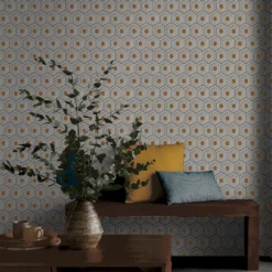 GoodHome Draba Multicolour Art Deco Metallic Effect Textured Wallpaper 9 GoodHome Draba Multicolour Art Deco Metallic Effect Textured Wallpaper -Trade point goodhome draba multicolour art deco metallic effect textured wallpaper3663602561088 01i bq