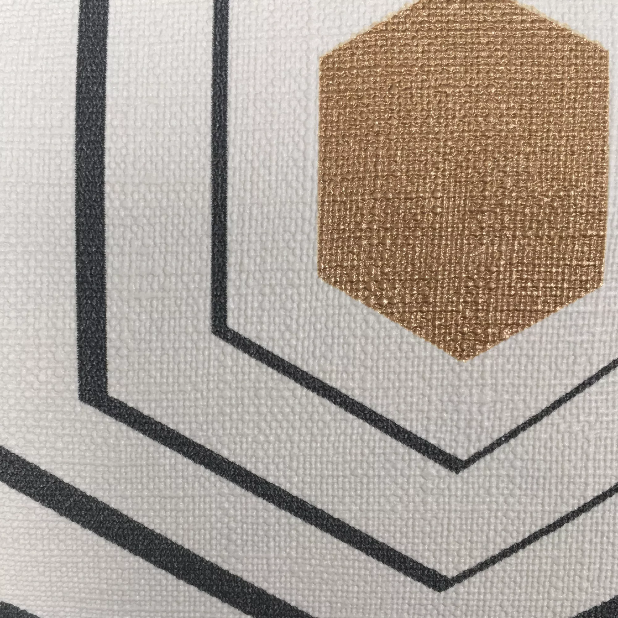 GoodHome Draba Multicolour Art Deco Metallic Effect Textured Wallpaper 5 GoodHome Draba Multicolour Art Deco Metallic Effect Textured Wallpaper - Image 3