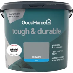 GoodHome Durable Delaware Matt Emulsion Paint, 5L 8 GoodHome Durable Delaware Matt Emulsion Paint, 5L -Trade point goodhome durable delaware matt emulsion paint 5l3663602409854 02c