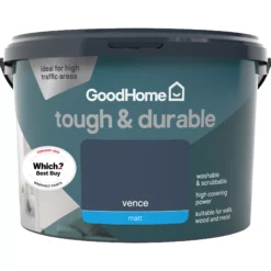 GoodHome Durable Vence Matt Emulsion Paint, 2.5L -Trade point goodhome durable vence matt emulsion paint 2 5l3663602406464 02c