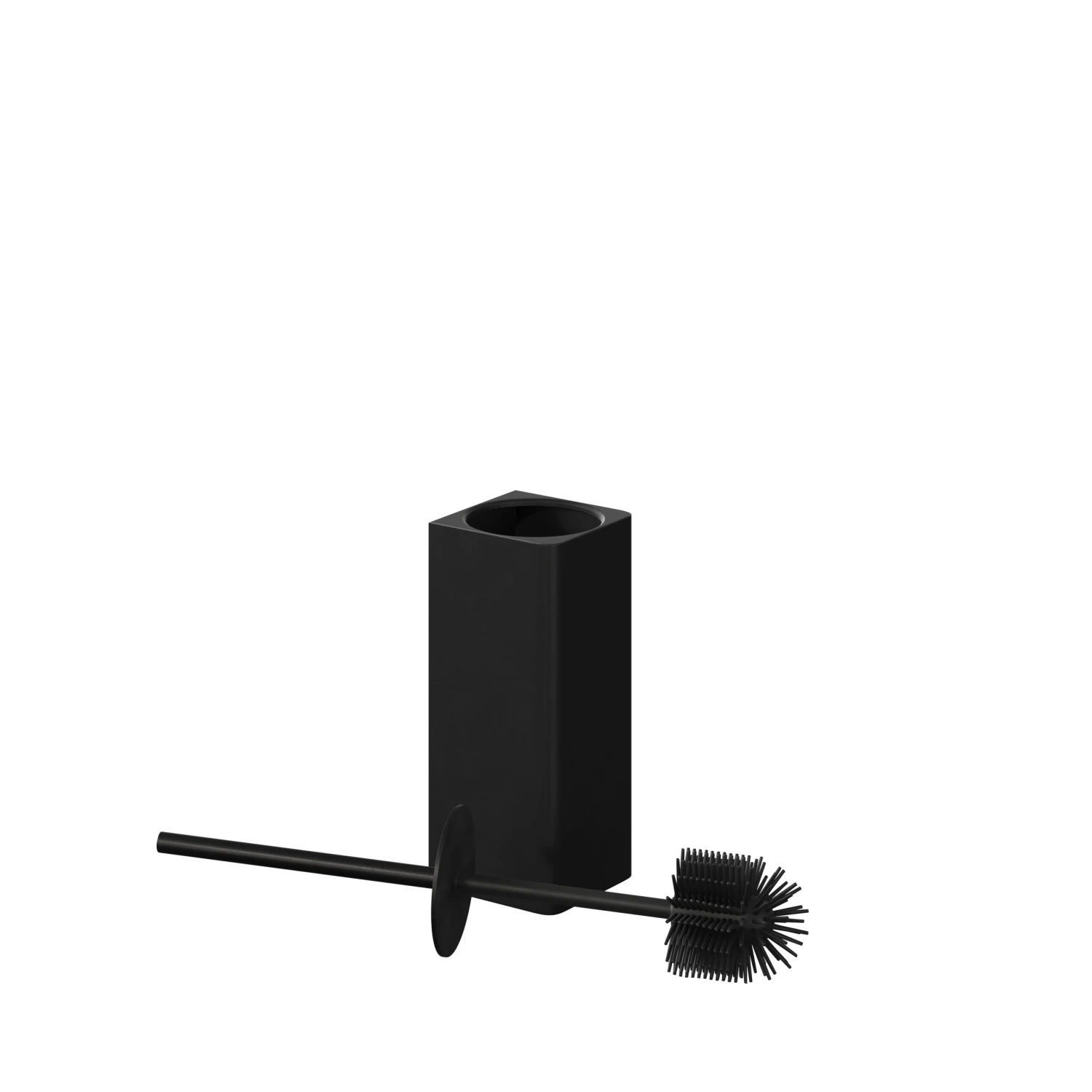 GoodHome Elland Black Polypropylene (PP), Steel & Thermoplastic Rubber Toilet Brush & Holder 5 GoodHome Elland Black Polypropylene (PP), Steel & Thermoplastic Rubber Toilet Brush & Holder - Image 3