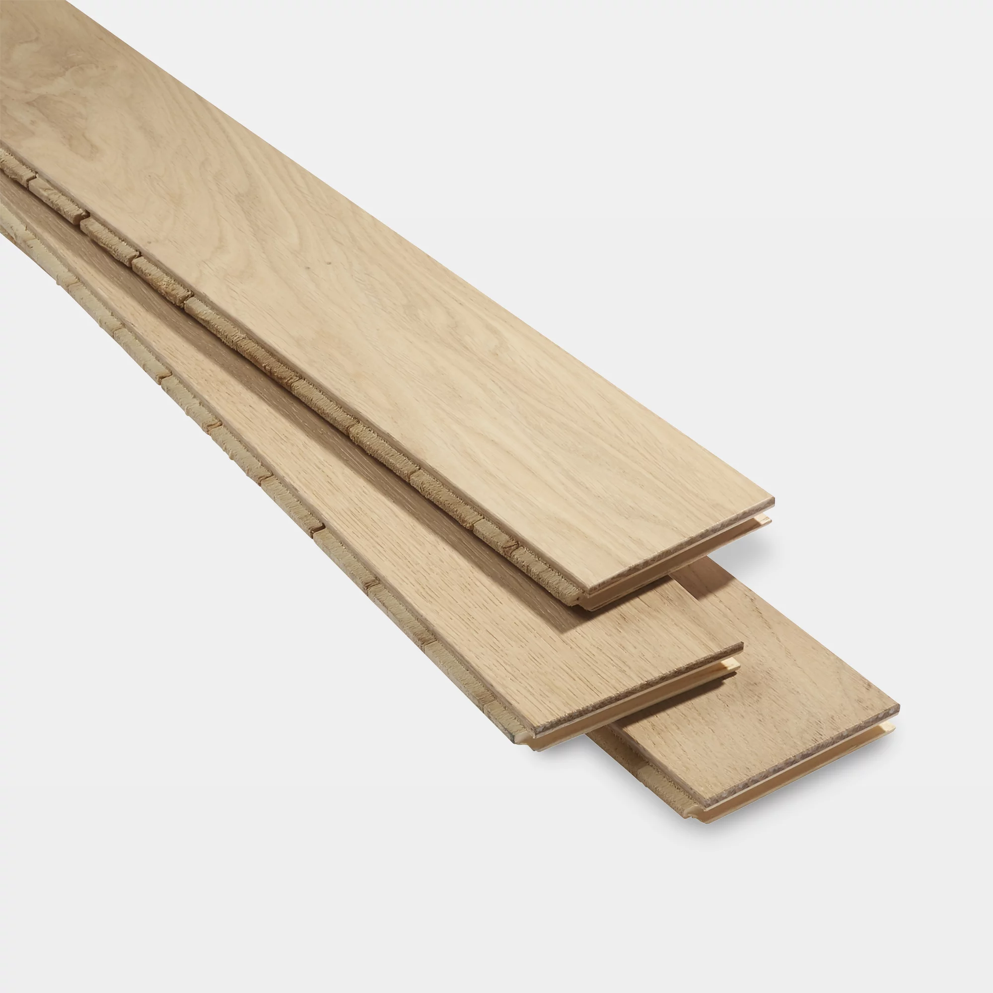 GoodHome Eslov Natural Wood Effect Wood Real Wood Top Layer Flooring, 1.94m² Pack Of 36 4 GoodHome Eslov Natural Wood Effect Wood Real Wood Top Layer Flooring, 1.94m² Pack Of 36 - Image 2