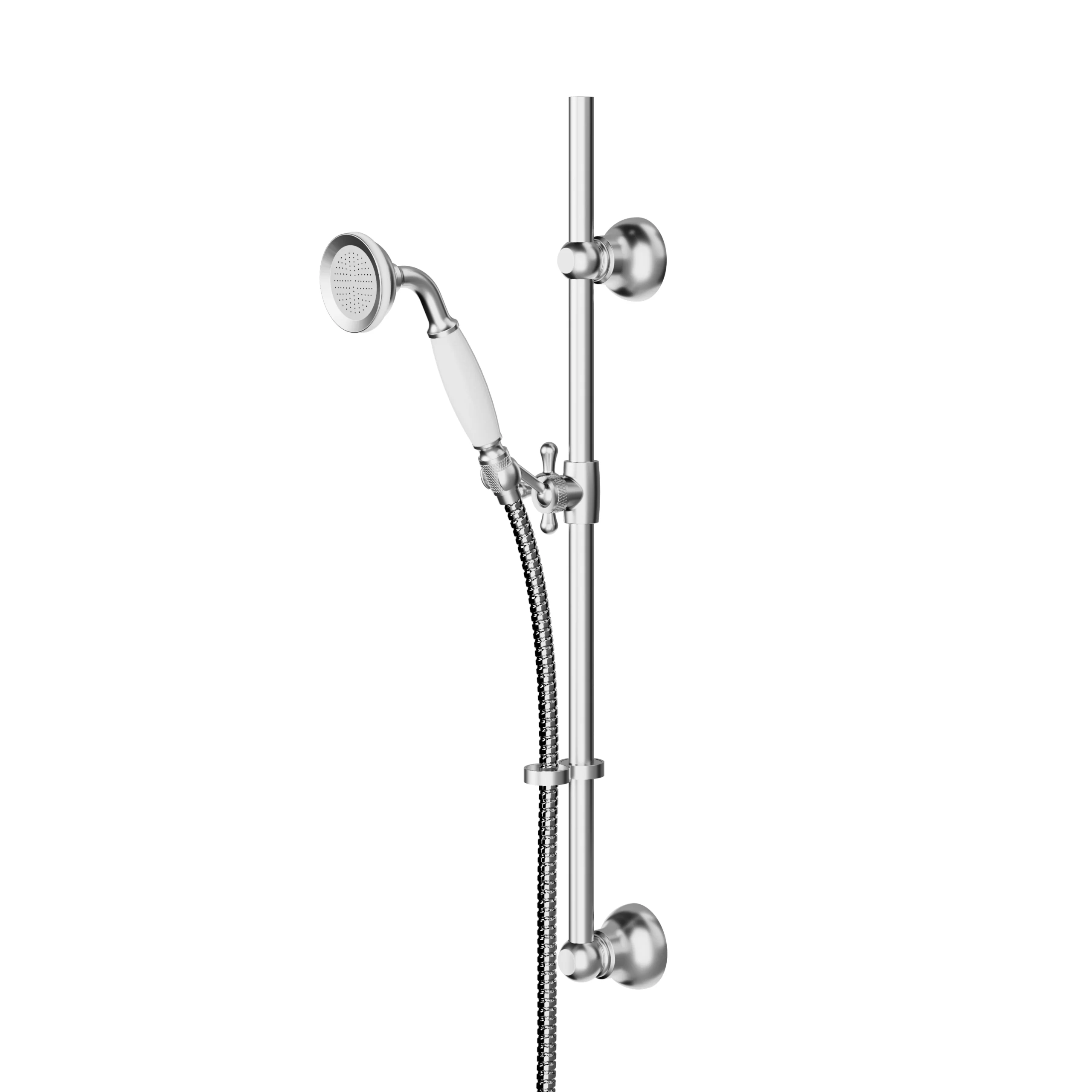 GoodHome Etel Chrome Effect Single-spray Pattern Wall-mounted Shower Kit 3 GoodHome Etel Chrome Effect Single-spray Pattern Wall-mounted Shower Kit