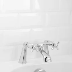 GoodHome Etel Manual Bath Filler Tap -Trade point goodhome etel manual bath filler tap3663602665380 01i
