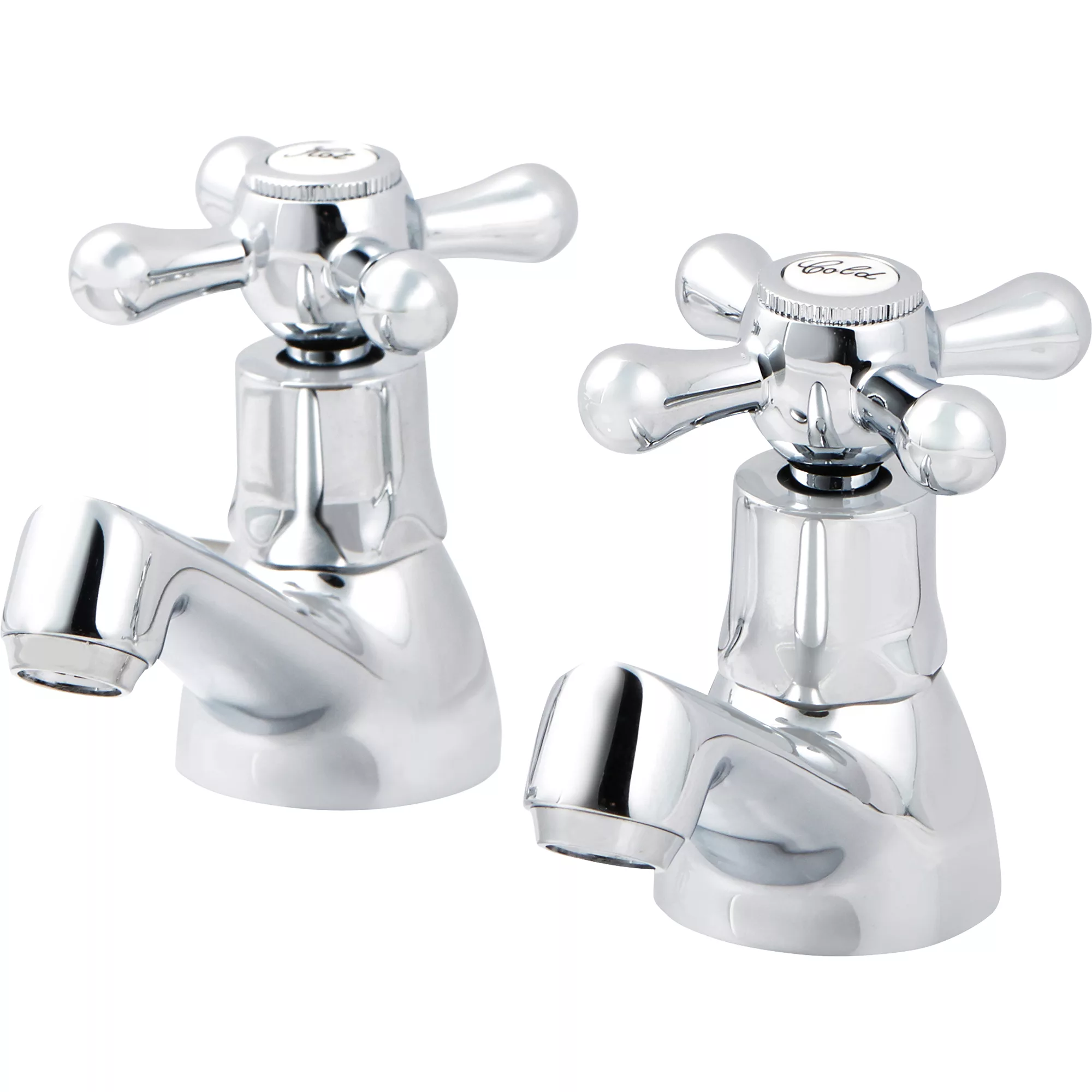 GoodHome Etel Traditional Basin Pillar Tap 3 GoodHome Etel Traditional Basin Pillar Tap
