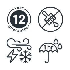 GoodHome Extreme Outdoor Clear Satin Quick Dry Wood Stain, 2.5L 9 GoodHome Extreme Outdoor Clear Satin Quick Dry Wood Stain, 2.5L -Trade point goodhome extreme outdoor clear satin quick dry wood stain 2 5l5059340297552 03t