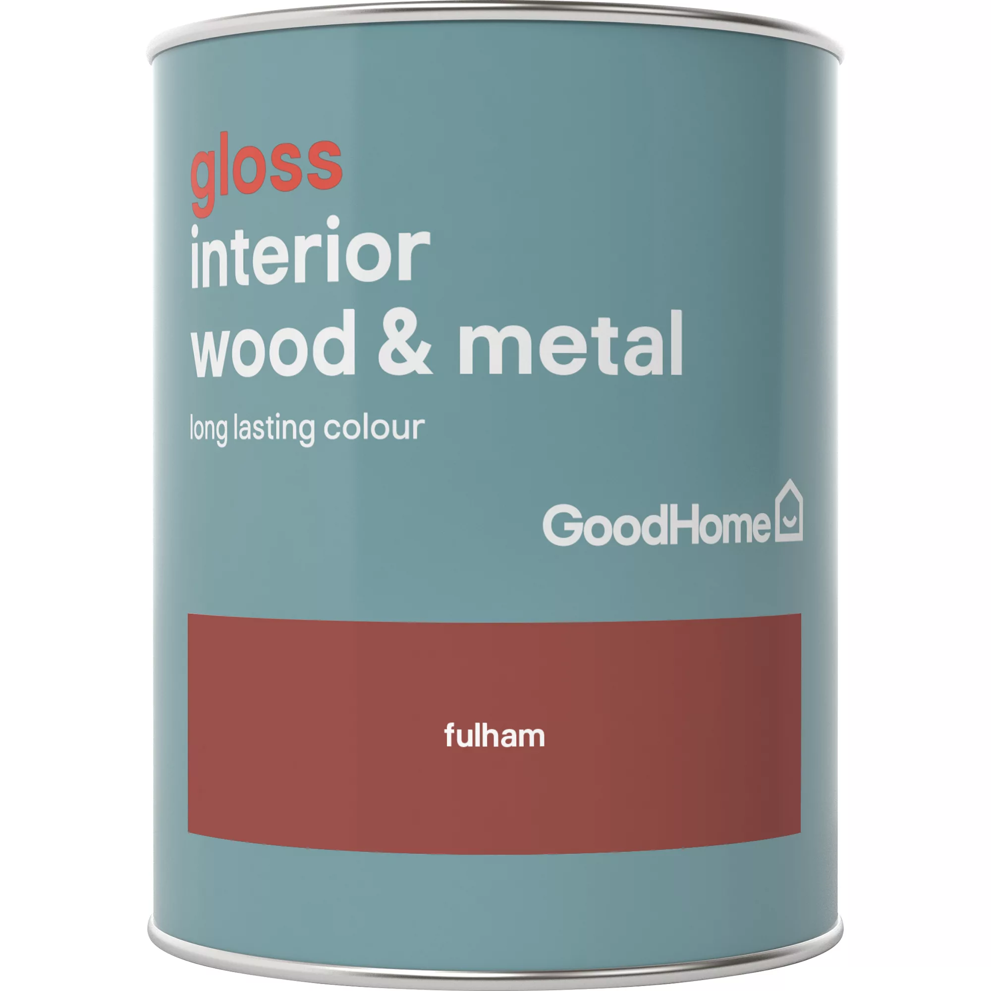 GoodHome Fulham Gloss Metal & Wood Paint, 750ml 4 GoodHome Fulham Gloss Metal & Wood Paint, 750ml - Image 2