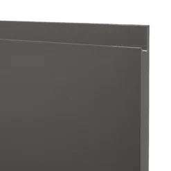 GoodHome Garcinia Gloss Anthracite Integrated Handle 50:50 Larder Cabinet Door (W)600mm (H)1001mm (T)19mm 12 GoodHome Garcinia Gloss Anthracite Integrated Handle 50:50 Larder Cabinet Door (W)600mm (H)1001mm (T)19mm -Trade point goodhome garcinia gloss anthracite integrated handle 50 50 larder cabinet door w 600mm h 1001mm t 19mm3663602652243 36c bq