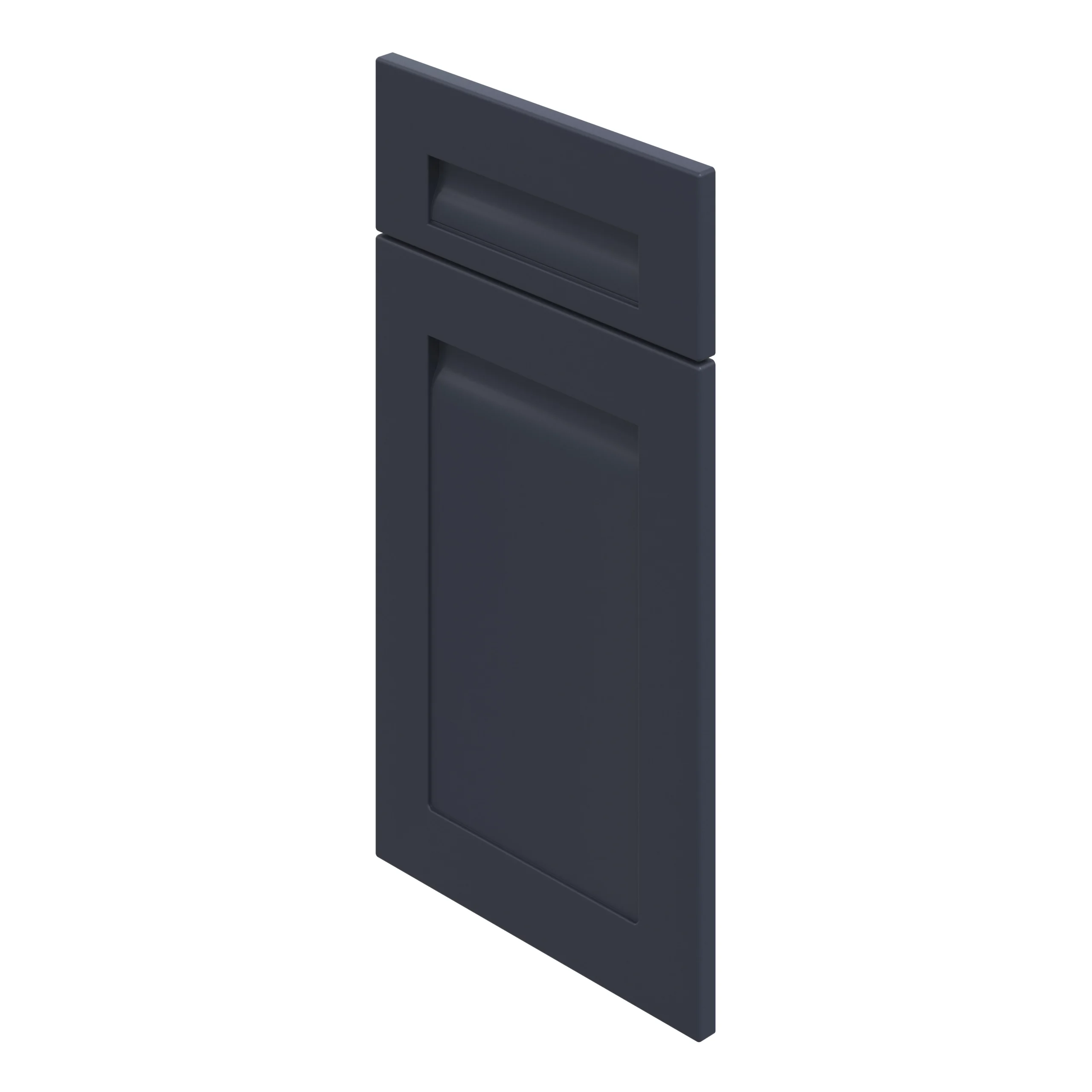 GoodHome Garcinia Matt Navy Blue Shaker Drawerline Door & Drawer Front, (W)400mm (H)715mm (T)20mm 5 GoodHome Garcinia Matt Navy Blue Shaker Drawerline Door & Drawer Front, (W)400mm (H)715mm (T)20mm - Image 3