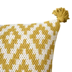 GoodHome Gunnar Yellow Geometric Indoor Cushion (L)45cm X (W)45cm 11 GoodHome Gunnar Yellow Geometric Indoor Cushion (L)45cm X (W)45cm -Trade point goodhome gunnar yellow geometric indoor cushion l 45cm x w 45cm5059340443775 36c
