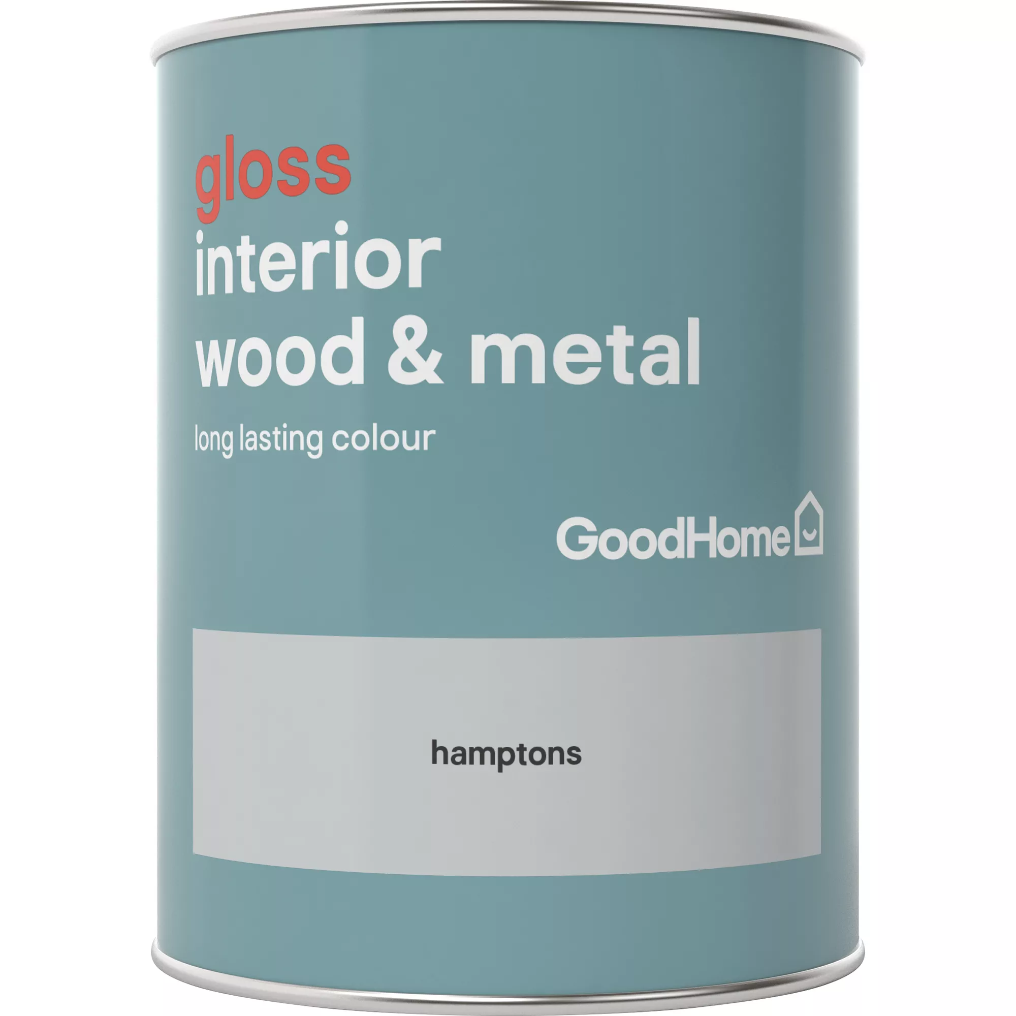 GoodHome Hamptons Gloss Metal & Wood Paint, 750ml 4 GoodHome Hamptons Gloss Metal & Wood Paint, 750ml - Image 2