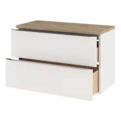 GoodHome Hartland Natural Straight Oak Bathroom Worktop 2.7cm X 45.5cm X 100.5cm 22 GoodHome Hartland Natural Straight Oak Bathroom Worktop 2.7cm X 45.5cm X 100.5cm -Trade point goodhome hartland natural straight oak bathroom worktop 2 7cm x 45 5cm x 100 5cm3663602932864 23c