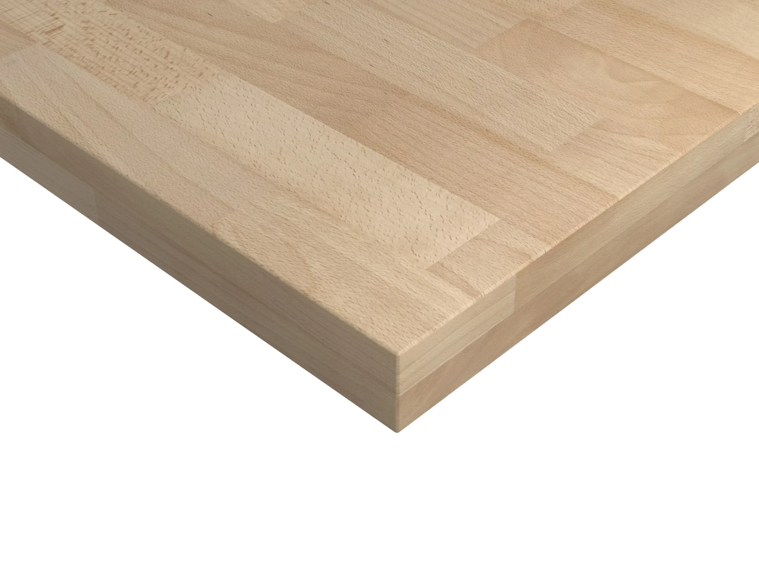 GoodHome Hartland Natural Straight Oak Bathroom Worktop 2.7cm X 45.5cm X 100.5cm 5 GoodHome Hartland Natural Straight Oak Bathroom Worktop 2.7cm X 45.5cm X 100.5cm - Image 3