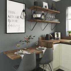 GoodHome Hinita Stained Dark Wood Effect Solid Oak Upstand (L)3000mm 9 GoodHome Hinita Stained Dark Wood Effect Solid Oak Upstand (L)3000mm -Trade point goodhome hinita stained dark wood effect solid oak upstand l 3000mm3663602635673 01i