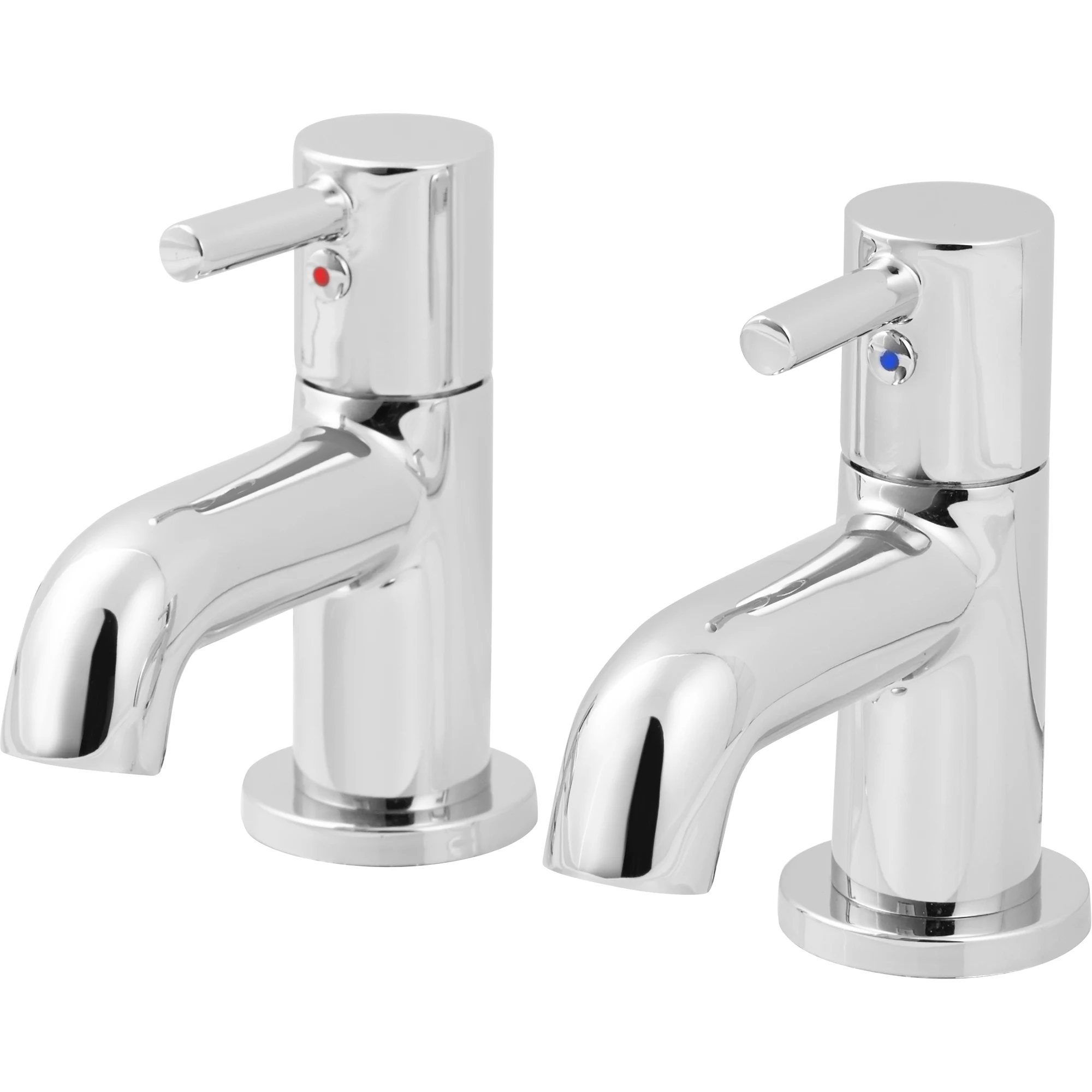 GoodHome Hoffell Contemporary Basin Pillar Tap 3 GoodHome Hoffell Contemporary Basin Pillar Tap