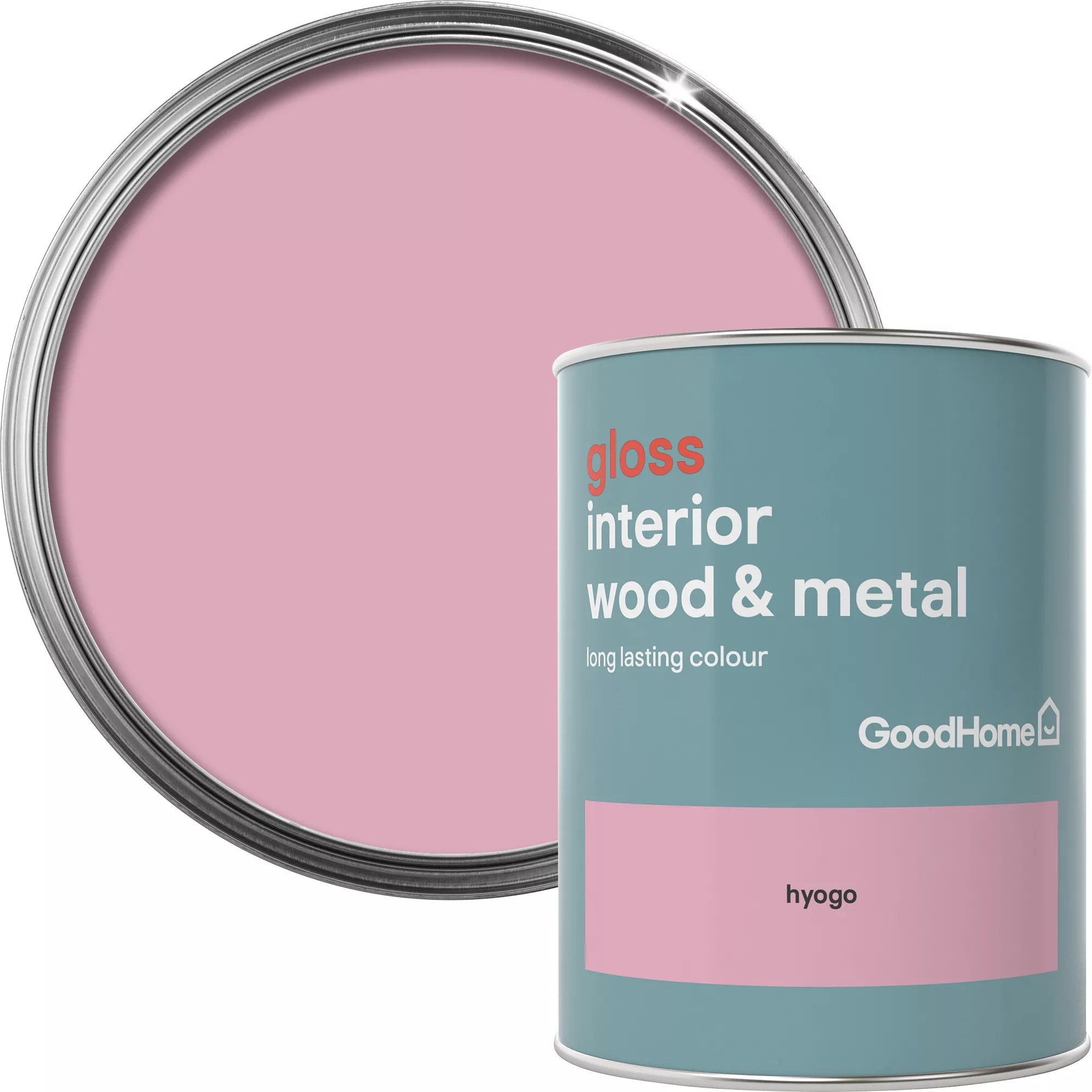 GoodHome Hyogo Gloss Metal & Wood Paint, 750ml 3 GoodHome Hyogo Gloss Metal & Wood Paint, 750ml
