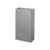 GoodHome Imandra Gloss Anthracite 1 Door Freestanding Bathroom Basin Cloakroom Unit (W)440mm (H)790mm 1 GoodHome Imandra Gloss Anthracite 1 Door Freestanding Bathroom Basin Cloakroom Unit (W)440mm (H)790mm -Trade point goodhome imandra gloss anthracite 1 door freestanding bathroom basin cloakroom unit w 440mm h 790mm5059340018843 01c BQ