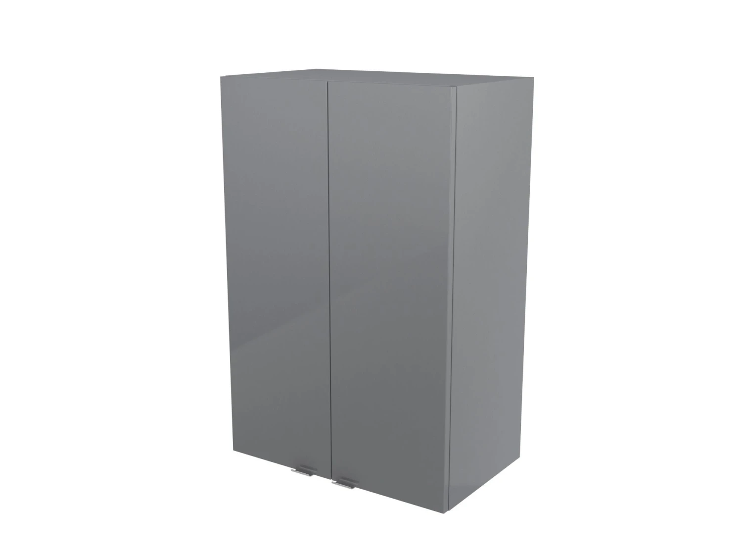 GoodHome Imandra Gloss Grey Deep Wall Cabinet (W)600mm (H)900mm 3 GoodHome Imandra Gloss Grey Deep Wall Cabinet (W)600mm (H)900mm