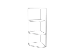 GoodHome Imandra Gloss Grey Glass & Wood Wall-mounted Bathroom Corner Shelf, (L)340mm (D)360mm (H) 900mm 10 GoodHome Imandra Gloss Grey Glass & Wood Wall-mounted Bathroom Corner Shelf, (L)340mm (D)360mm (H) 900mm -Trade point goodhome imandra gloss grey glass wood wall mounted bathroom corner shelf l 340mm d 360mm h 900mm3663602933526 01t
