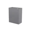 GoodHome Imandra Gloss Grey Wall-mounted Cloakroom Basin Cabinet (W)436mm (H)550mm -Trade point goodhome imandra gloss grey wall mounted cloakroom basin cabinet w 436mm h 550mm3663602933038 01bq