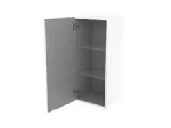 GoodHome Imandra Gloss White Deep Single Door Wall Cabinet (W)400mm (H)900mm -Trade point goodhome imandra gloss white deep single door wall cabinet w 400mm h 900mm3663602933434 03bq
