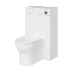 GoodHome Imandra Gloss White Freestanding Toilet Cabinet (W)500mm (H)840mm 10 GoodHome Imandra Gloss White Freestanding Toilet Cabinet (W)500mm (H)840mm -Trade point goodhome imandra gloss white freestanding toilet cabinet w 500mm h 840mm5059340394046 21c