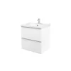 GoodHome Imandra & Lana White Wall-mounted Vanity Unit & Basin Set (W)604mm 1 GoodHome Imandra & Lana White Wall-mounted Vanity Unit & Basin Set (W)604mm -Trade point goodhome imandra lana white wall mounted vanity unit basin set w 604mm3663602313267 27c bq