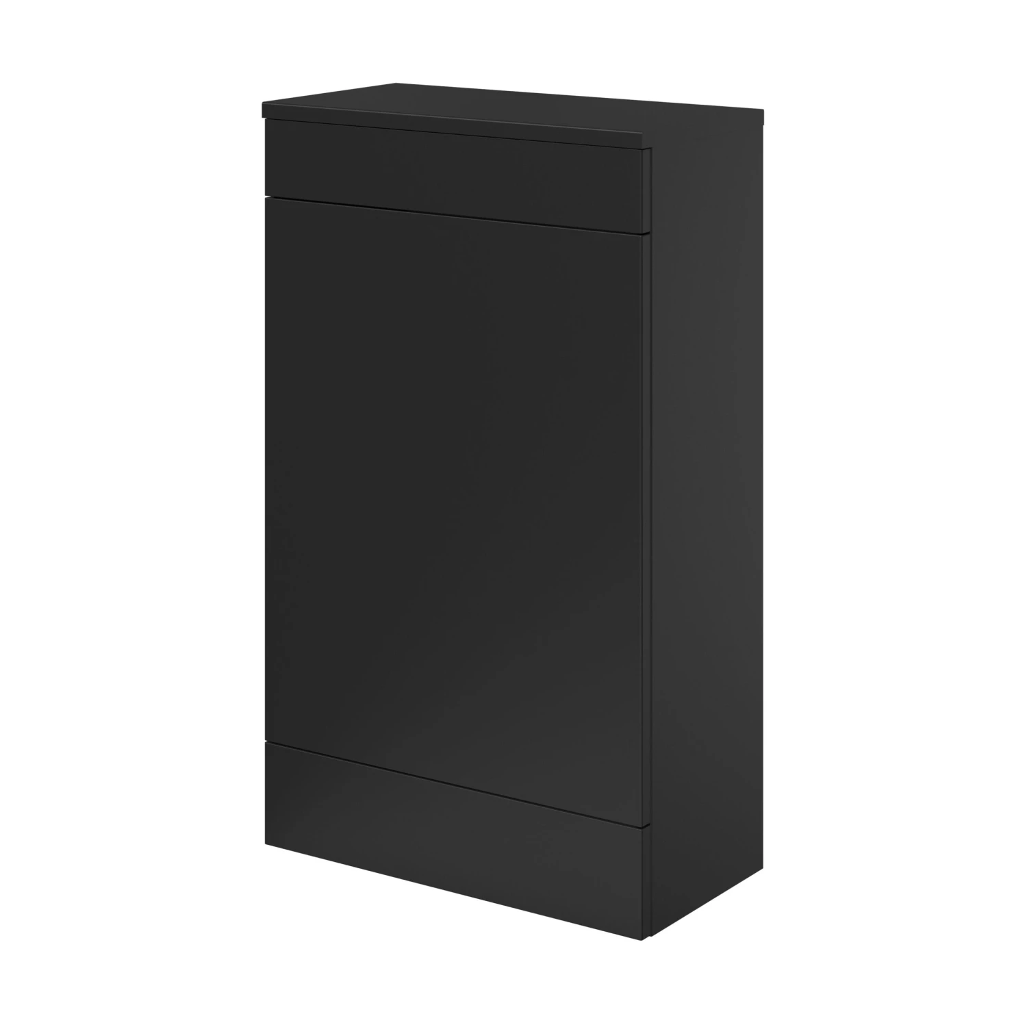 GoodHome Imandra Matt Black Freestanding Toilet Cabinet (W)500mm (H)840mm 3 GoodHome Imandra Matt Black Freestanding Toilet Cabinet (W)500mm (H)840mm